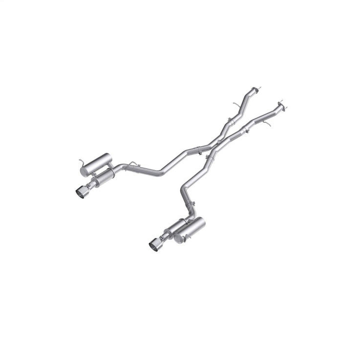 MBRP S5107AL 2011+ Dodge Durango AL Series 3.0in Cat-Back Dual Rear Exit Exhaust