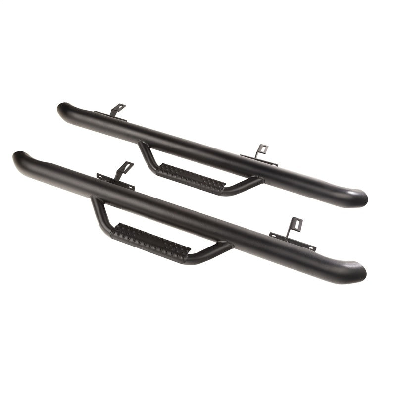 Rugged Ridge 11596.03 Spartan Nerf Bar Textured Black 18-20 Jeep Wrangler JL 2 Door