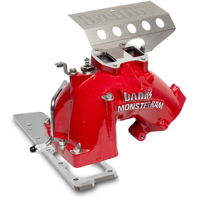 Banks Power 42798-PC 13-18 RAM 6.7L Diesel Monster-RAM Intake System Gen-2 w/Fuel Line - Red w/Heater System