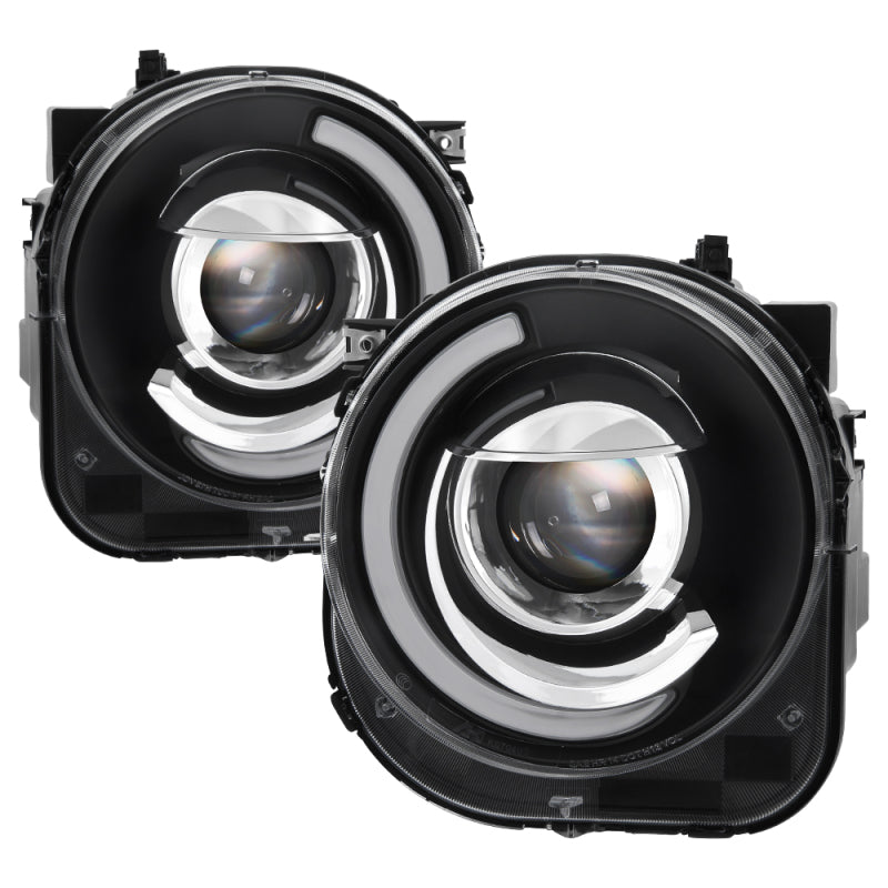 SPYDER 9039720 xTune 15-17 Jeep Renegade Light Bar DRL Projector Headlights -Black (PRO-JH-JREN-LBDRL-BK)