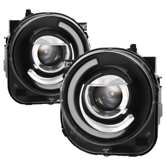 SPYDER 9039720 xTune 15-17 Jeep Renegade Light Bar DRL Projector Headlights -Black (PRO-JH-JREN-LBDRL-BK)