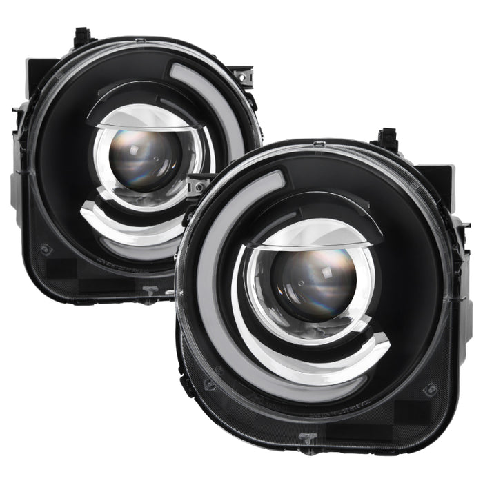 SPYDER 9039720 xTune 15-17 Jeep Renegade Light Bar DRL Projector Headlights -Black (PRO-JH-JREN-LBDRL-BK)