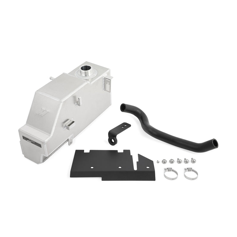 Mishimoto MMRT-F2D-11PN 11-19 Ford 6.7L Powerstroke Aluminum Degas Tank - Natural