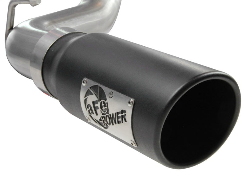 aFe 49-46001-1B MACHForce XP Exhausts Cat-Back SS-409 EXH CB Toyota Tacoma 05-13 V6-4.0L (Blk Tip)