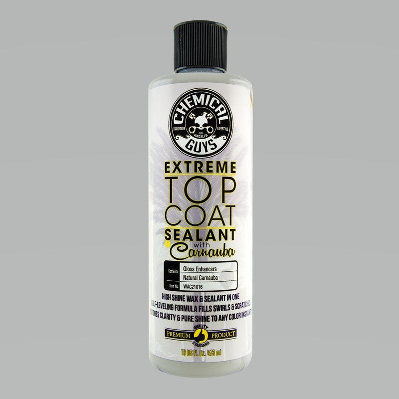 Chemical Guys WAC21016 Extreme Top Coat Carnauba Wax & Sealant In One - 16oz