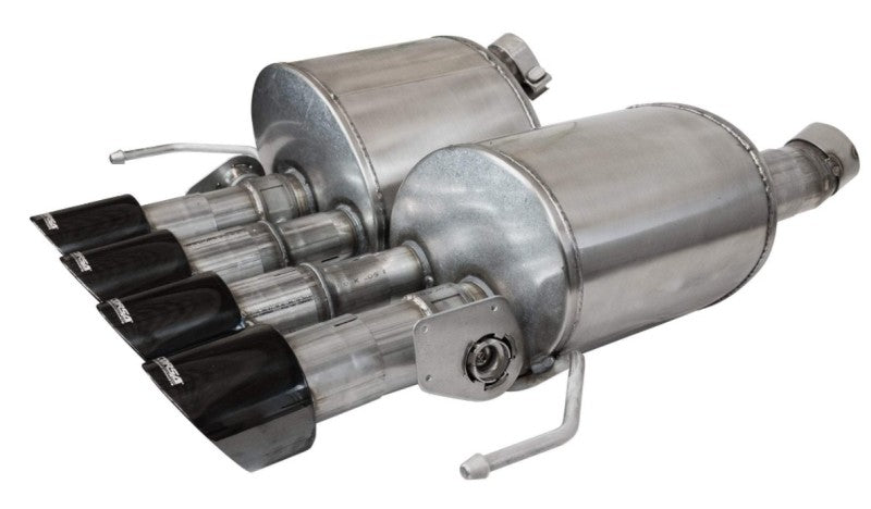 CORSA Performance 14776BLK Corsa 2014-2019 Chevrolet Corvette C7 6.2L 2.75in Xtreme Valve-Back w/ Dual NPP & Quad Black Tips