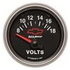 AutoMeter AM Chevy Black Gauges 3692-00406