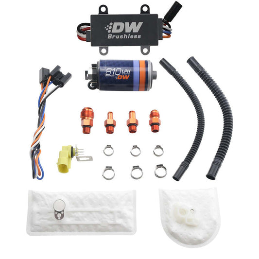 DeatschWerks 9-811-C105-1002 Deatschwerks DW810 Brushless 810lph In-Tank Brushless Fuel Pump w/ 9-1002 + Dual Speed Controller