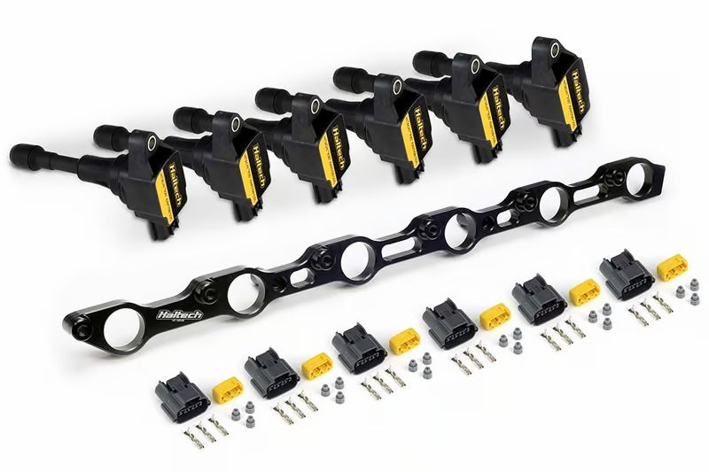 Haltech HT-120200 Toyota 1JZ/2JZ (Incl. VVTi) R35 Coil Conversion Kit w/Bracket & Connectors