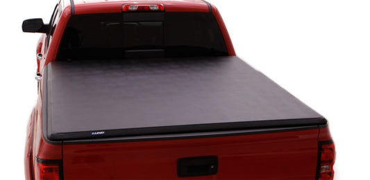 LUND 969352 Lund 99-17 Ford F-250 Super Duty Styleside (6.8ft. Bed) Hard Fold Tonneau Cover - Black