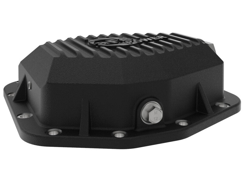 aFe 46-71290B POWER 2021 Ford Bronco w/ Dana M220 Differential Cover Black Street Series w/ Machined Fins