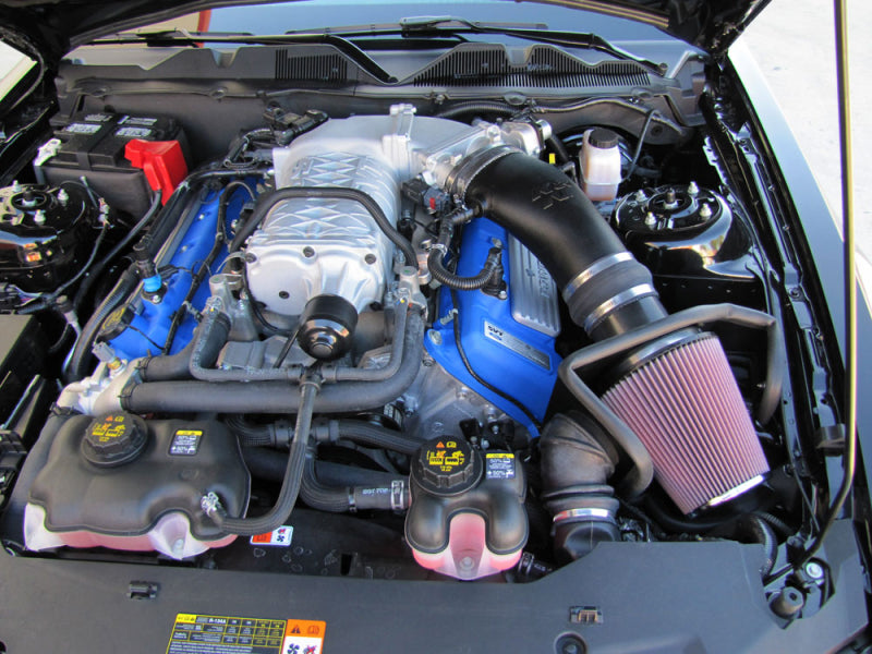 K&N Engineering 57-2579 K&N 10-14 Ford Mustang Shelby GT 5.4L V8 Performance Intake Kit