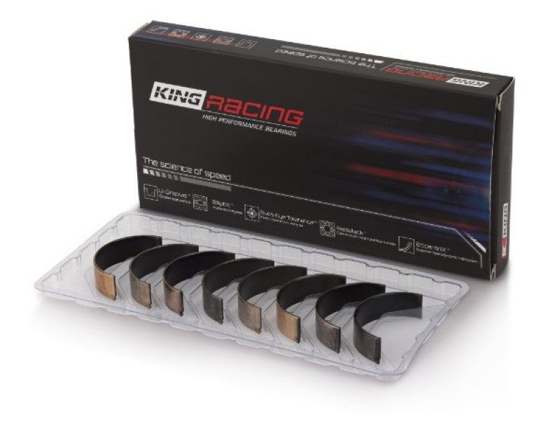 King Engine Bearings CR4507XP0.25 King Mazda MZR 2.3L 16v / Ford Duratec 2.3L 16v (Size +.25) Connecting Rod Bearing Set (Set of 4)