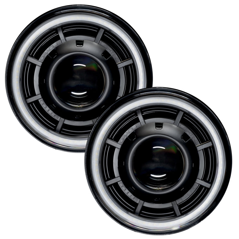 ORACLE Lighting 5876-001 Oracle Oculus 7in Bi-LED Projector Headlights for Jeep Wrangler JK - 6000K