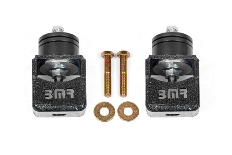 BMR Suspension MM301H BMR Chevy SS and Pontiac G8 Motor Mount Kit (Solid Bushings) Black Hammertone