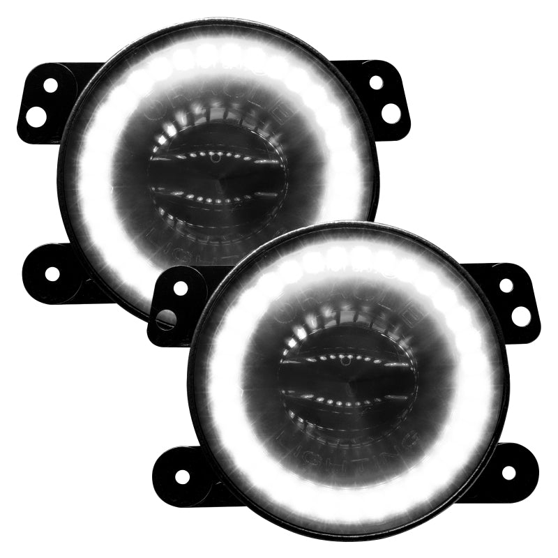 ORACLE Lighting 5846-334 Oracle Jeep Wrangler JK/JL/JT High Performance W LED Fog Lights - w/o Controller