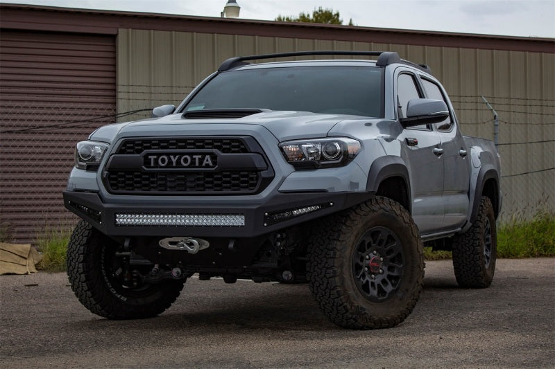 Addictive Desert Designs F687382730103 16-18 Toyota Tacoma HoneyBadger Front Bumper