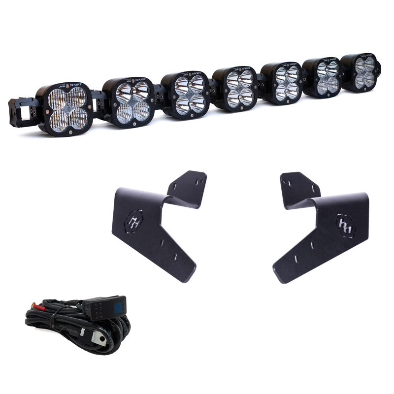 Baja Designs 448200 2024+ Can-Am Maverick R 7XL Linkable Roof Mount Kit