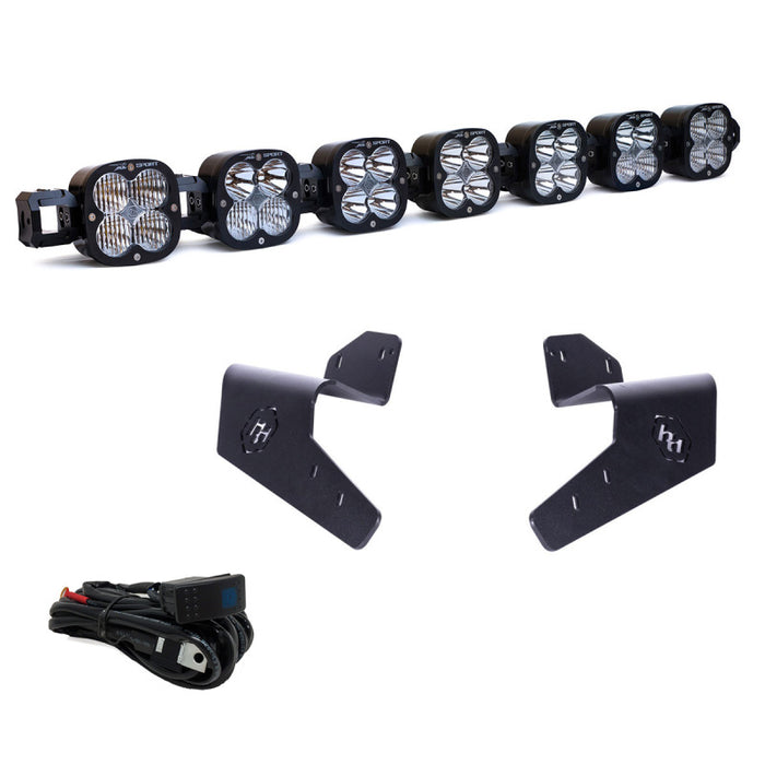 Baja Designs 448200 2024+ Can-Am Maverick R 7XL Linkable Roof Mount Kit