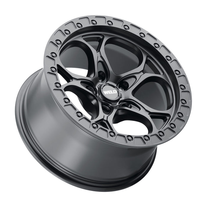 Weld W10879075450 Off-Road W108 17X9.0 Ledge 5X127 ET-12 BS4.50 Satin Black 71.5