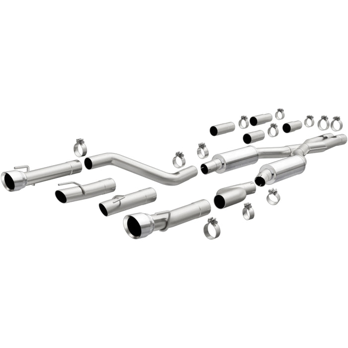 Magnaflow 19371 MagnaFlow 2017+ Dodge Charger 409 SS Polished 3in Quad Tips Cat-Back Exhaust