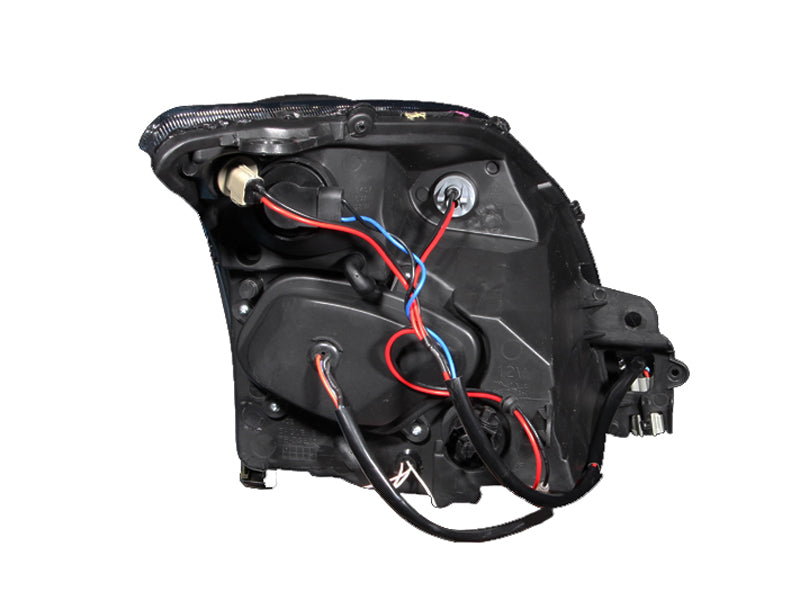 ANZO 121276 2007-2012 Nissan Sentra Projector Headlights Black