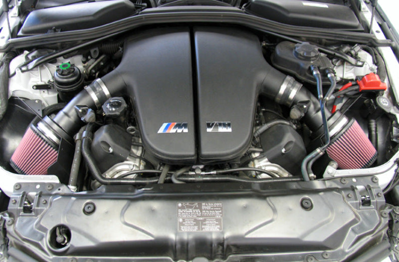 K&N Engineering 69-2003TFK K&N 06-07 BMW M5 5.0L Flat Black Typhoon Short RAM Intake