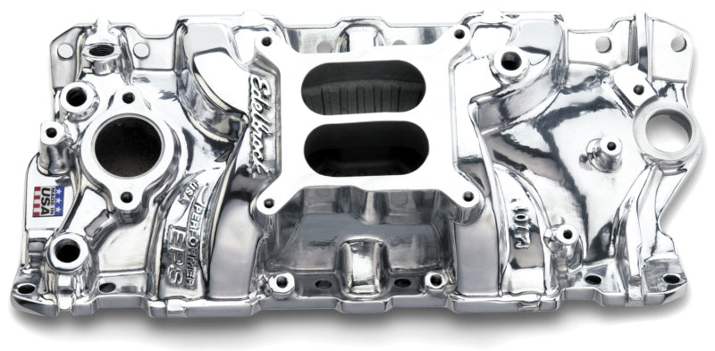 Edelbrock EDE27011 SBC Performer EPS Manifold - Polished