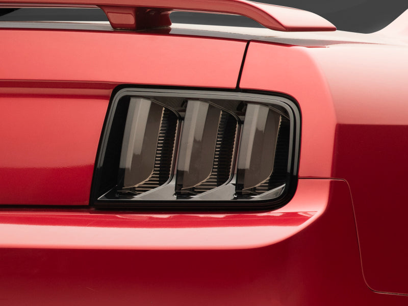 Raxiom 408588 05-09 Ford Mustang Vector V2 LED Tail Lights- Black Housing (Smoked Lens)