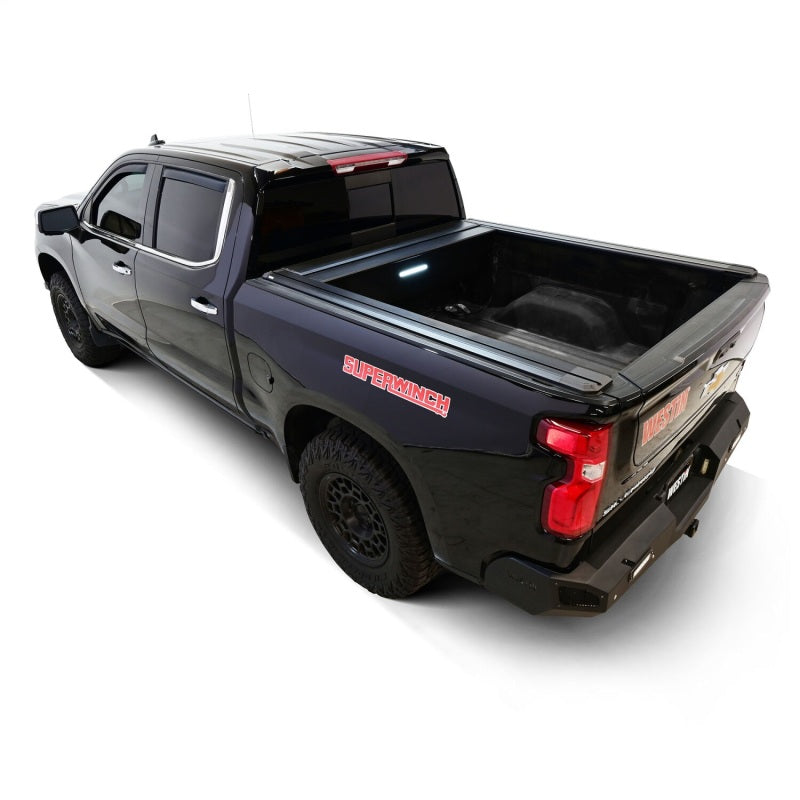 Westin 19-54745 19-26 Chev/GMC Silverado/Sierra 1500 5ft 8in Bed Electric Retractable Tonneau Cover - Black