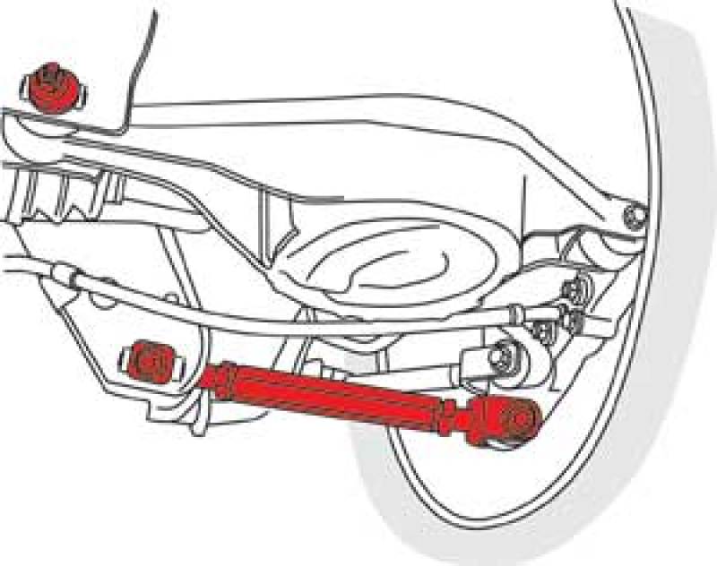 SPC Performance 72262 09+ Nissan 370Z / 08-13 Infiniti G37 Rear Adjstbl Camber Arms w/Toe Cams&Lock Plates