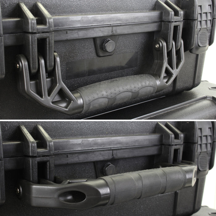 Go Rhino XG201608 XVenture Gear Hard Case - Large 20in. / Lockable / IP67 / Automatic Air Valve - Tex. Black