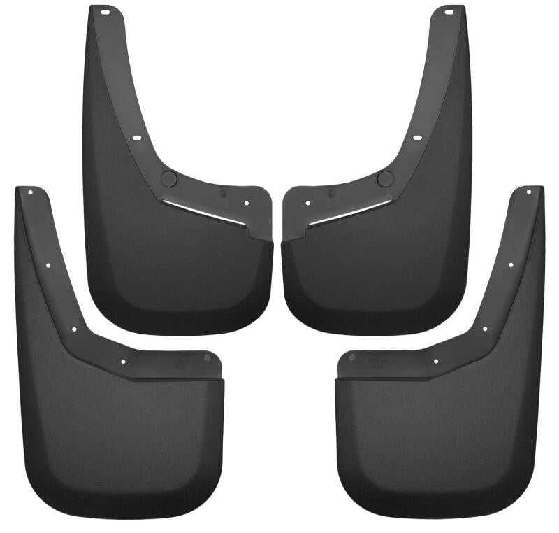 Husky Liners 56796 07-13 Chevy Silverado 1500 LT / 07-14 Silverado 2500HD Front & Rear Mud Guards - Black