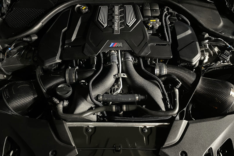 CSF 8178 16-21 BMW M5 (F90) / 17-21 BMW M8 (F91/F92/F93) Twin Charge-Air-Cooler Set - Crinkle Black