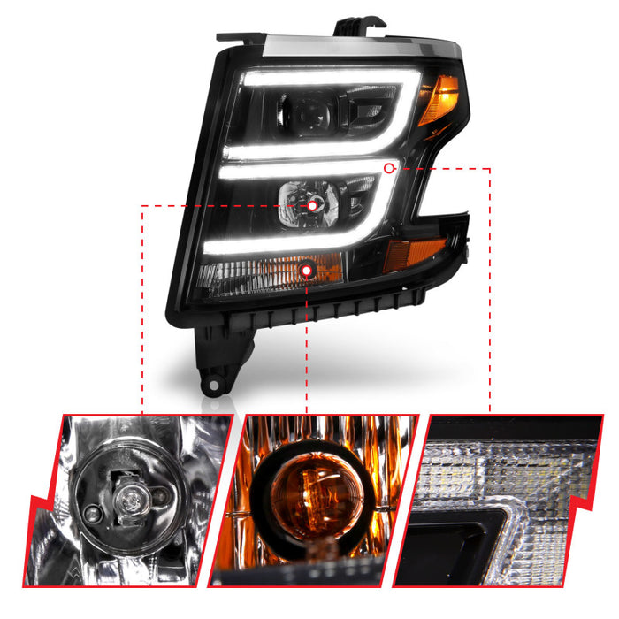 ANZO 111492 ANZ LED/Projector Headlights