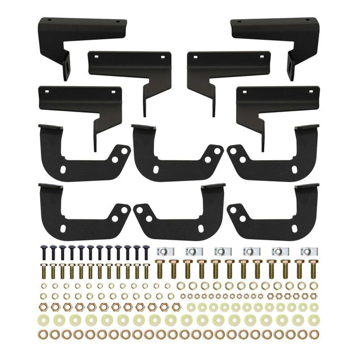 Westin 20-14065 18-22 Jeep Wrangler JL Unlimited Outlaw Nerf Step Bars - Textured Black