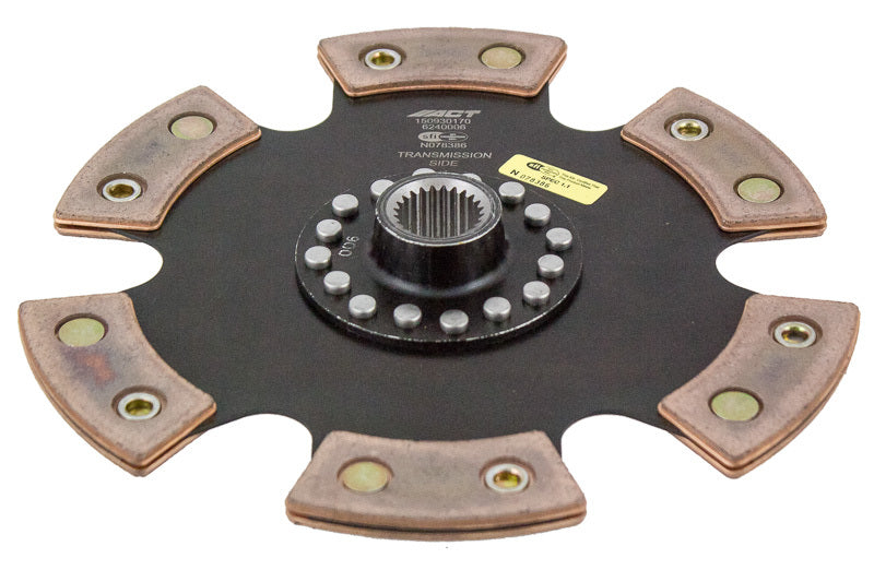 ACT 6240006 1981 Nissan 280ZX 6 Pad Rigid Race Disc