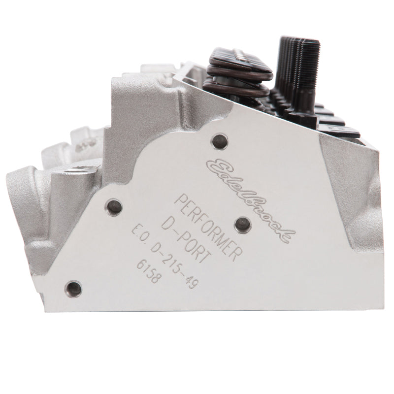 Edelbrock EDE61595 Pontiac Performer D-Port Head - 72cc - Assm.