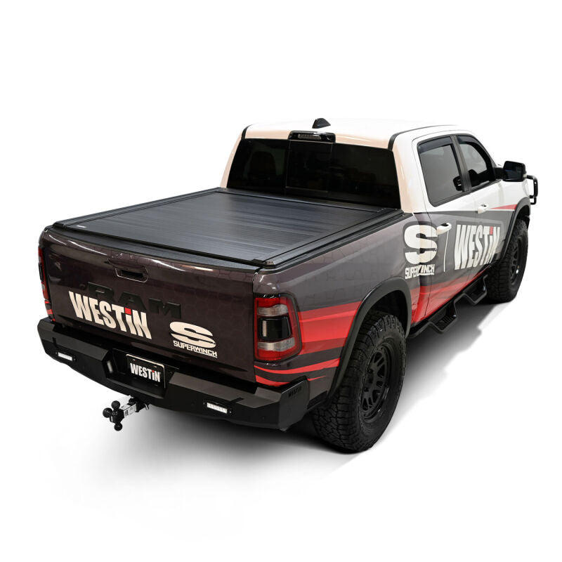 Westin 19-54705 19-26 RAM 1500 New Body 5ft 7in. (67in) Bed Electric Retractable Tonneau Cover - Black