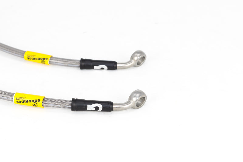 Goodridge 20021 99-00 Honda Civic Si (w/Rear Disc) Stainless Steel Brake Line Kit