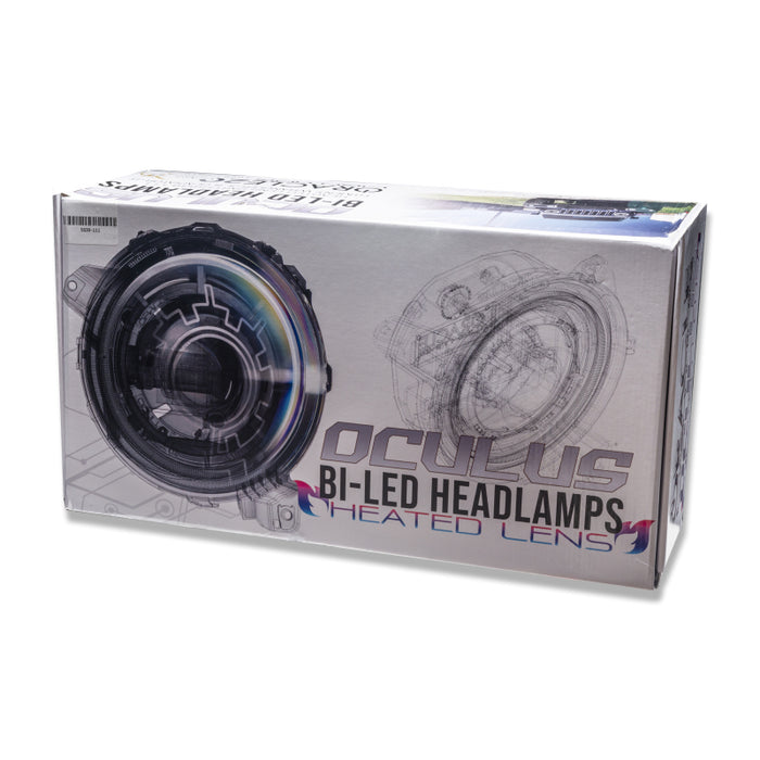 ORACLE Lighting 5839-111 Oracle Lighting 18-22 Jeep Wrangler JL Oculus Bi-LED Projector Headlights