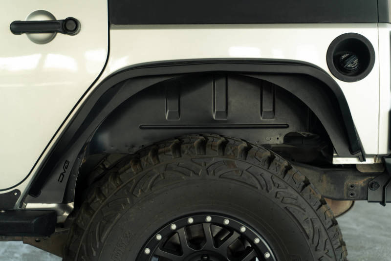 DV8 Offroad FDJK-07 07-18 Jeep Wrangler JK Slim Fender Flares