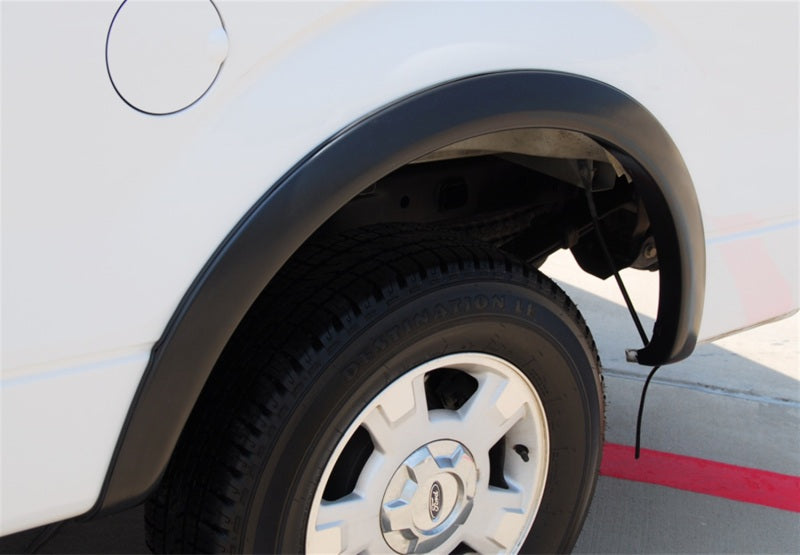 LUND SX312S Lund 09-14 Ford F-150 (Excl Raptor) SX-Sport Style Smooth Elite Series Fender Flares - Black (4 Pc.)