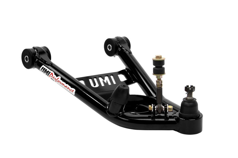 UMI Performance 403133-B 64-72 GM A-Body Tubular Upper & Lower Front A-Arm Kit - Black