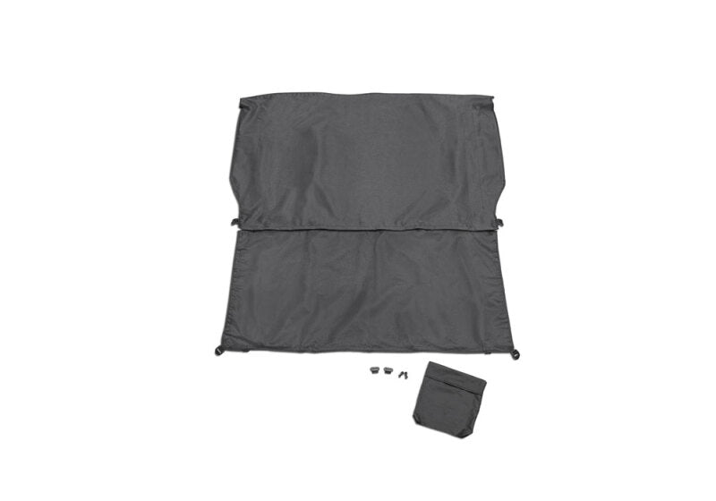 Rampage 990235 2007-2018 Jeep Wrangler(JK) 2-Door Trailview Tonneau Top - Black Diamond