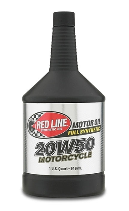 Red Line 42504 20W50 Motorcycle Oil - Quart