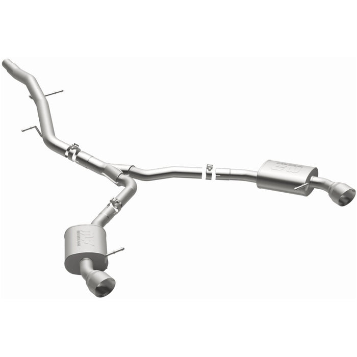 Magnaflow 19390 MagnaFlow 18-19 Audi A5 Dual Exit Polished Stainless CatBack Exhaust - 3in Main Piping Diameter