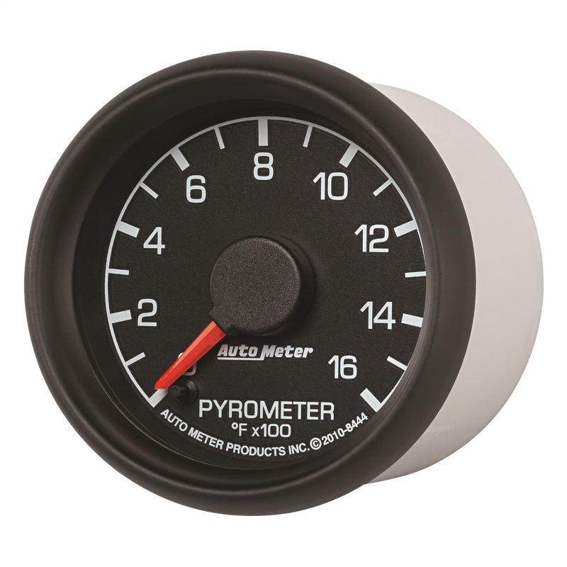AutoMeter 8444 Autometer Factory Match Ford 52.4mm Full Sweep Electronic 0-1600 Deg F EGT/Pyrometer Gauge