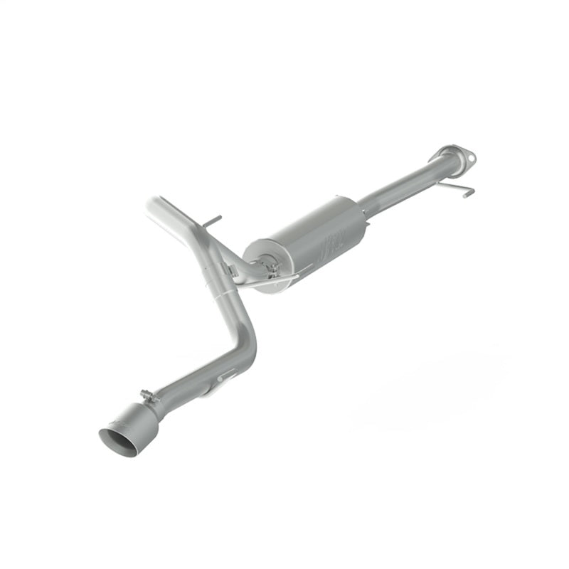 MBRP S5342AL 10-18 Toyota 4 Runner AL 4in O.D Tip Single Rear Exit 2.5in Cat Back Exhaust