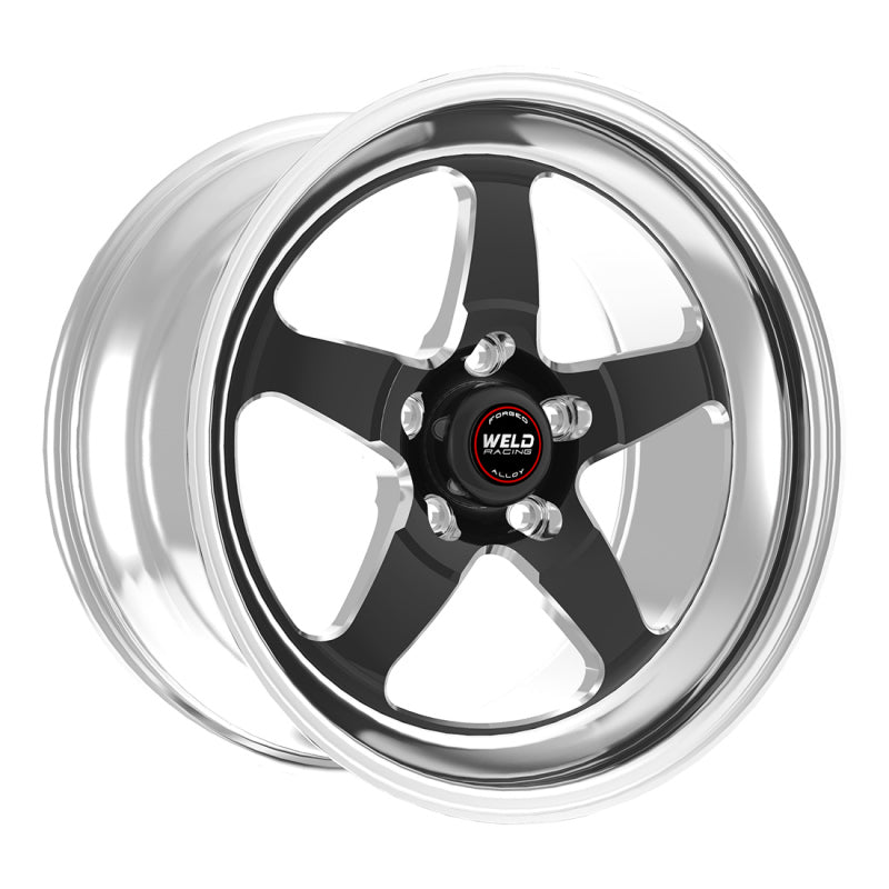 Weld 71MB7050N33A S71 17x5 / 5x120mm BP / 3.3in. BS Black Wheel (Medium Pad) - Non-Beadlock